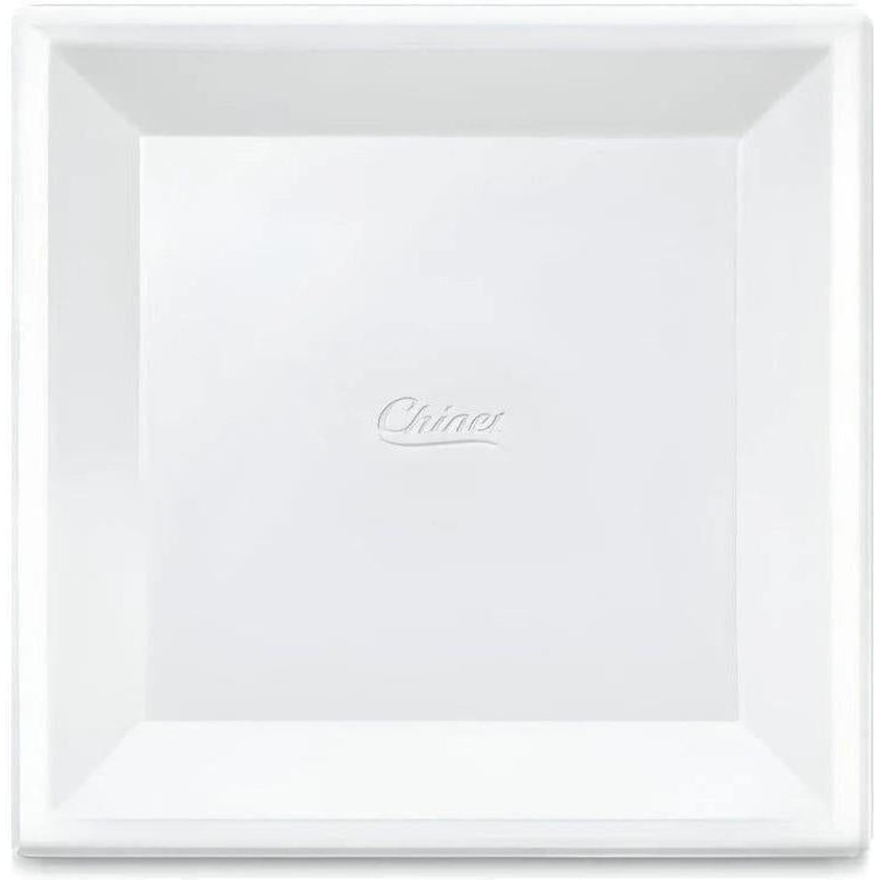 CKF Inc. - 9.5" Square Retail Chinet Paper Plates, 36/Cs - 10600
