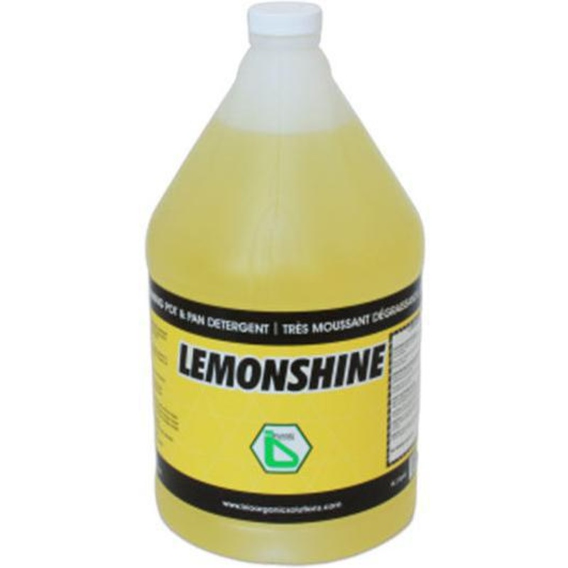Bio Organic Solutions - Lemonshine Lemon Dish Detergent, 4L 4jg/cs, 36cs/sk - 220046