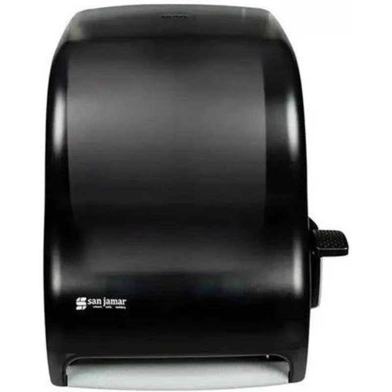 Cascades Tissue Group - Black Universal Roll Towel Dispenser - DH110