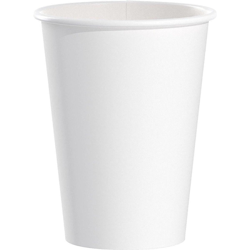 Dart Container - 12 Oz White SSP Paper Hot Cup, 1000/Cs - 2951030