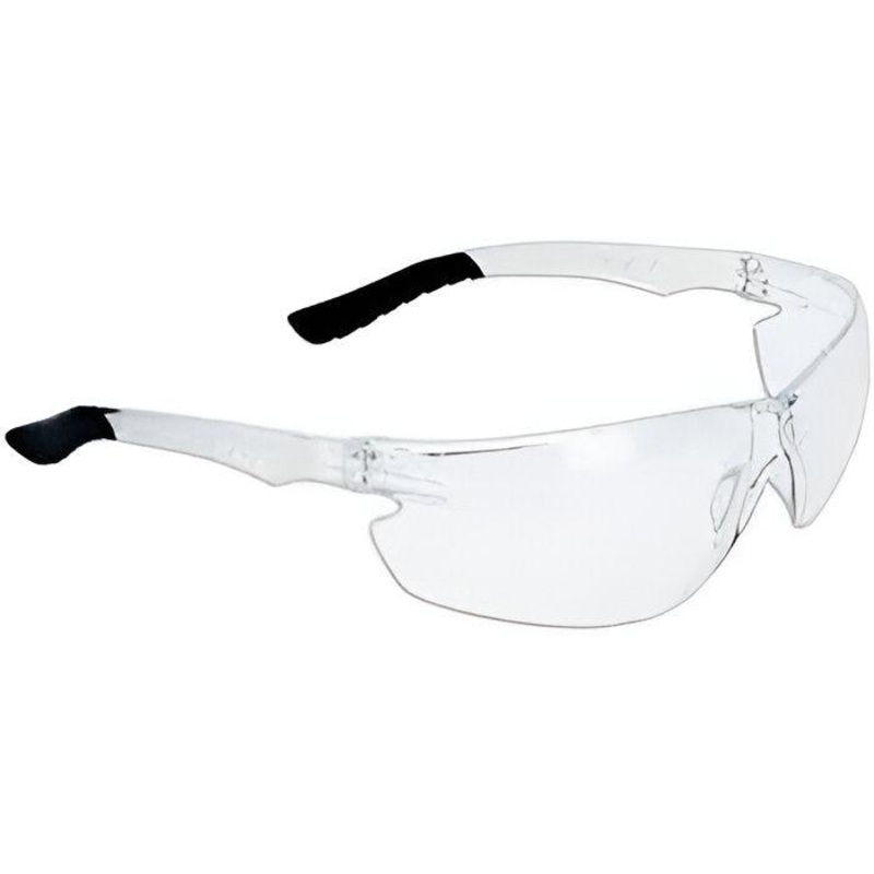 Dynamic Safety - Firebird Clear Rimless Safety Glasses With 3A Coating, 12/Bx - DYNEP800C