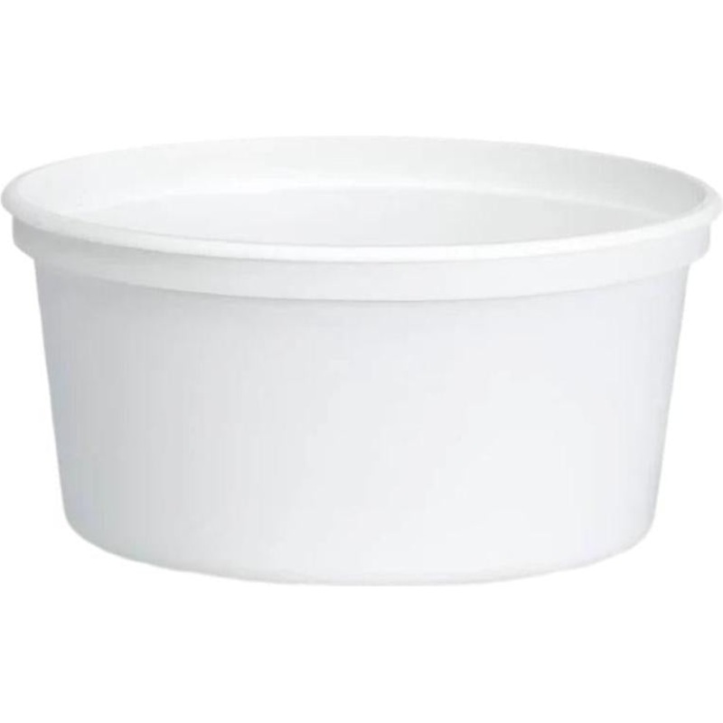 E. Hofmann Plastics - 12 Oz Clear Tamper E. Container 740/Cs Polypropylene 350ml,  Fits TLR lid - 245023