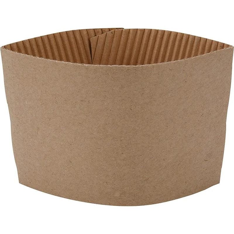 Genpak - Kraft Java Jacket Assembled Fits 10-20 Oz Cups, 1000/Cs - 295583