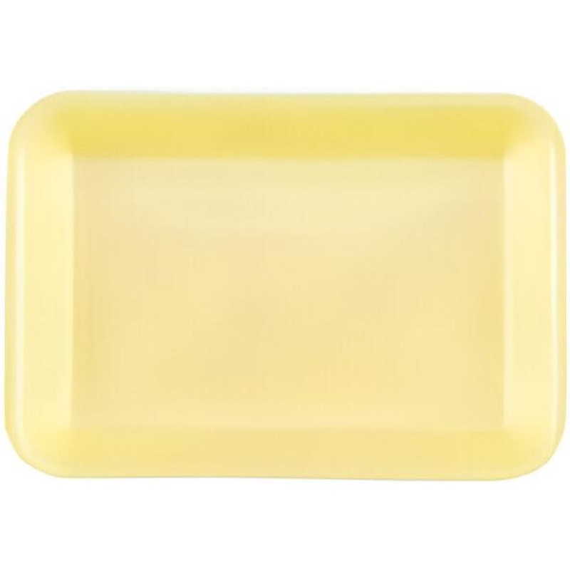 ProAmpac - 9" x 7.25" x 1.25", 4PL Heavy Duty White Foam Tray, 400/Cs - 555162