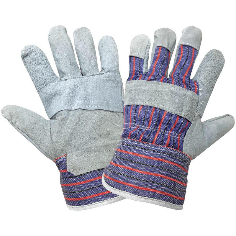 Latoplast - Leather Patch Palm Cotton Gloves, 1 Pair - 352676P