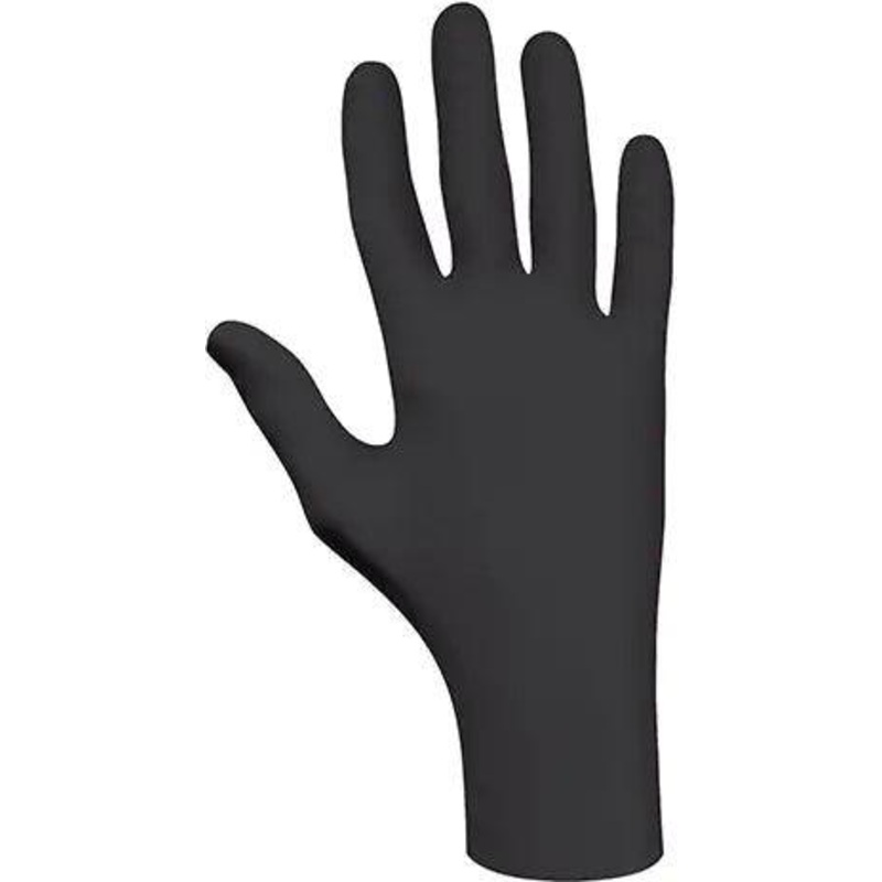 Latoplast - X-Large Black 5 Mil Nitrile Gloves, 1000/Cs - LTP00777704TP