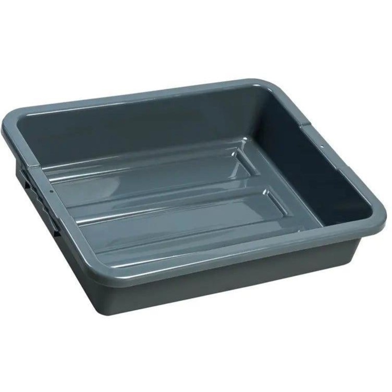M2 Professional - 17.25" x 21.25" x 5" Grey Bus Box Tote - MPBB5000