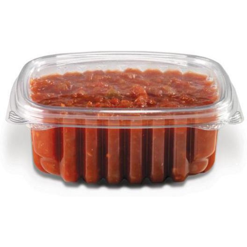 Placon - 12 Oz Crystal Seal Hinged Container, 200/Cs - 235905