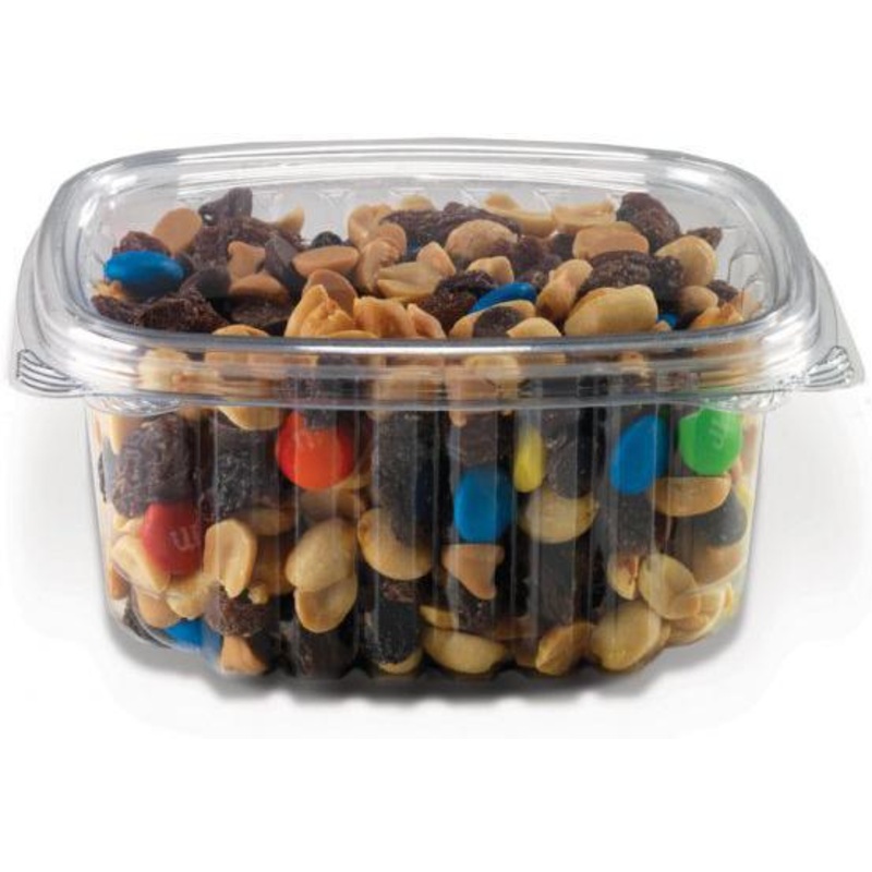 Placon - 16 Oz Crystal Seal Hinged Container, 200/Cs, 48/sk - 235910