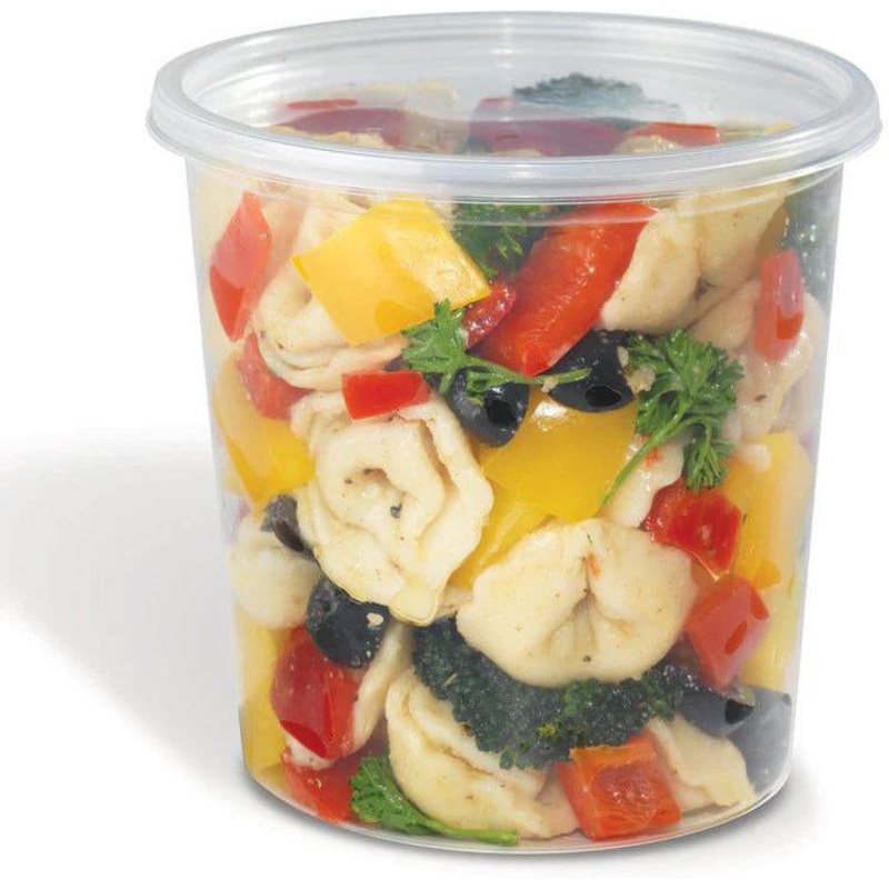 Placon - 24 Oz Clear Deli Container, 500/Cs - 235140