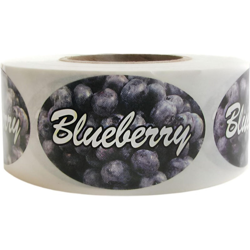 Precision Label & Tag - Blueberry Labels, 325 Labels/Roll - 3651790