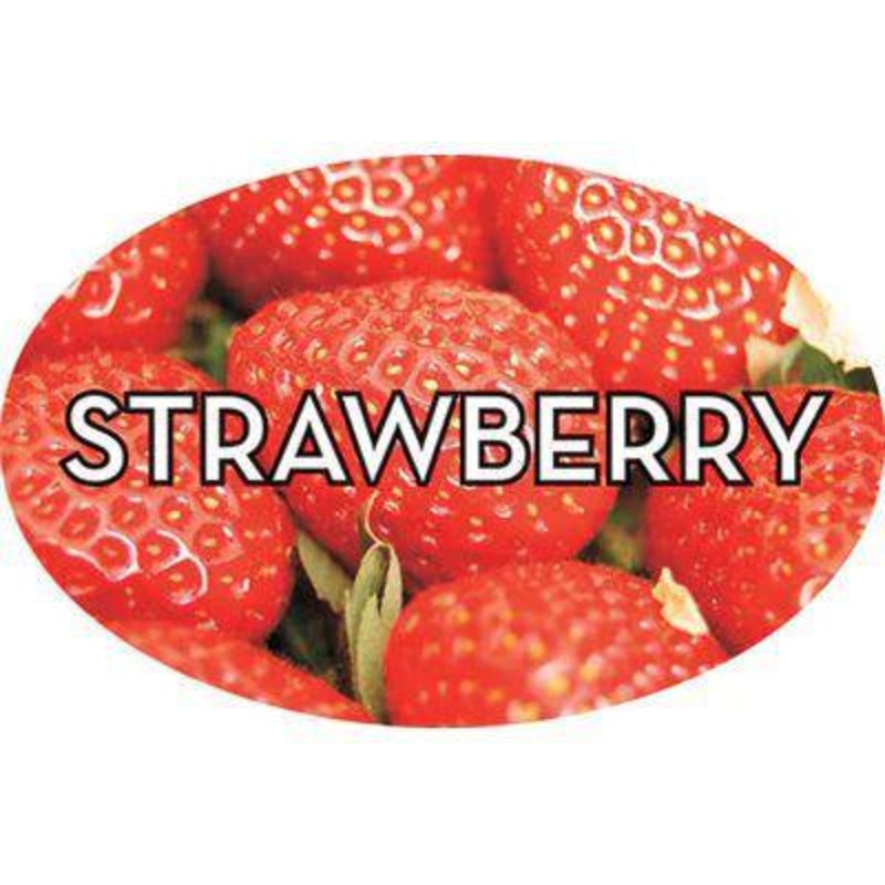 Precision Label & Tag - Strawberry Label, 325/Roll - 3655905 (Special Order Item)