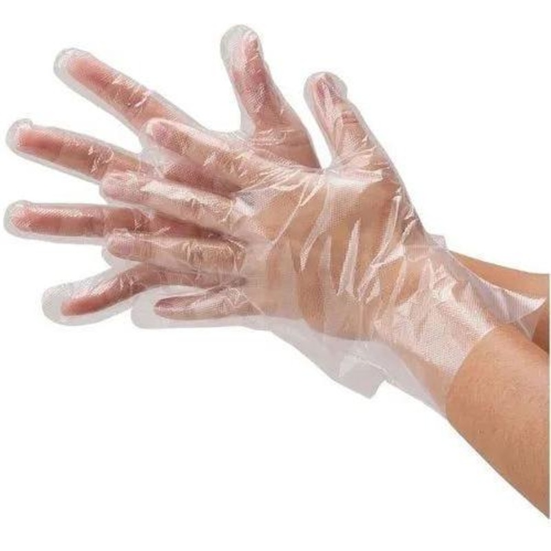 Ralston CanSafe - Large Disposable Poly Deli Gloves, 500/bx, 20bx/Cs, 24cs/skid - TSZGDPELG5