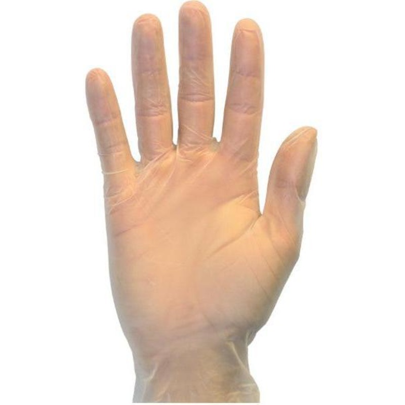 Ralston CanSafe - Touchflex Medium PF Vinyl Gloves, 100/bx - TFGVP100M