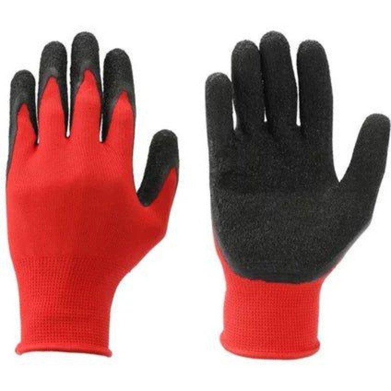 Ralston CanSafe - X-Small PU Coated Palm Cut Gray Resistant Gloves with Red Hem - Level 3, 72 Pairs/Cs - TSZGS13XSCYPU