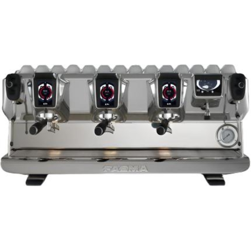 Faema - E71 GTi A3 Black Automatic 3 Group Espresso Coffee Machine - F01-UB336I9BT999A