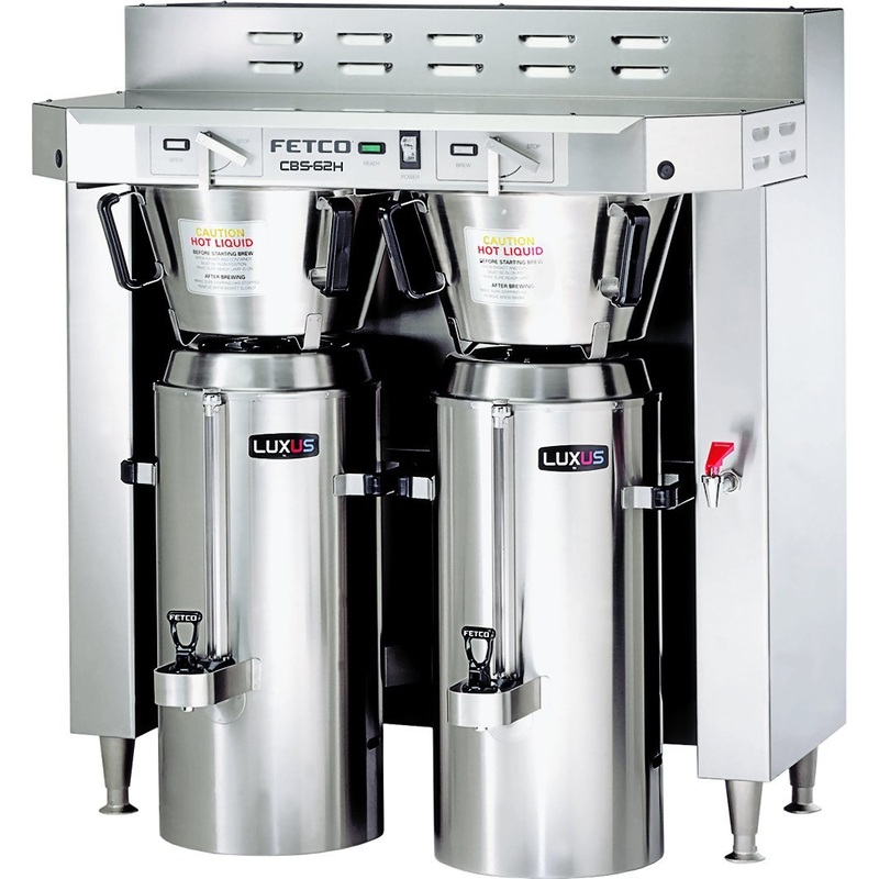 Fetco - Handle-Operated Dual Station Coffee Brewer 6 x 3 kW (440-480V) - CBS-62H-30 (Special Order Item, ETA 3-4 Weeks)