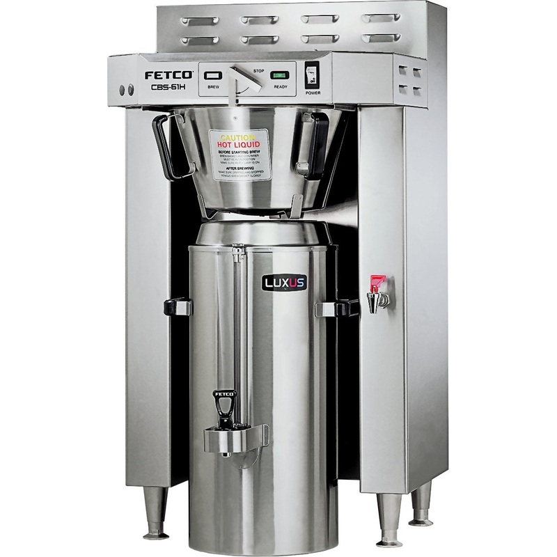Fetco - Handle-Operated Single Station Coffee Brewer 3 x 3 kW (120/208-240V) - CBS-61H-30 (Special Order Item, ETA 3-4 Weeks)