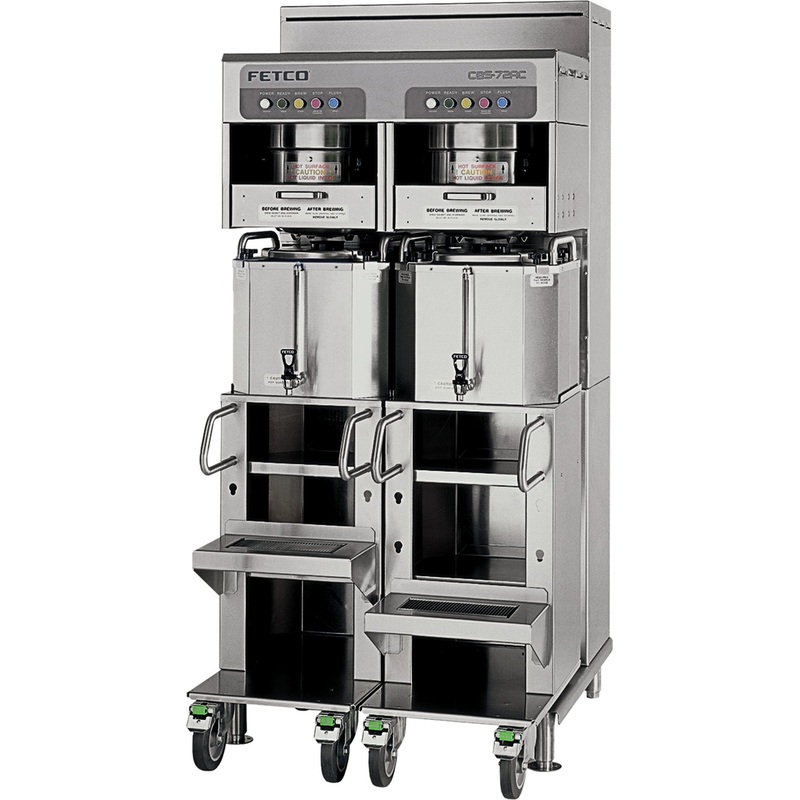 Fetco - High Volume Dual Station Coffee Brewing System 2 x (3x10) kW (120/208-240V) - CBS-72AC (Special Order Item, ETA 3-4 Weeks)