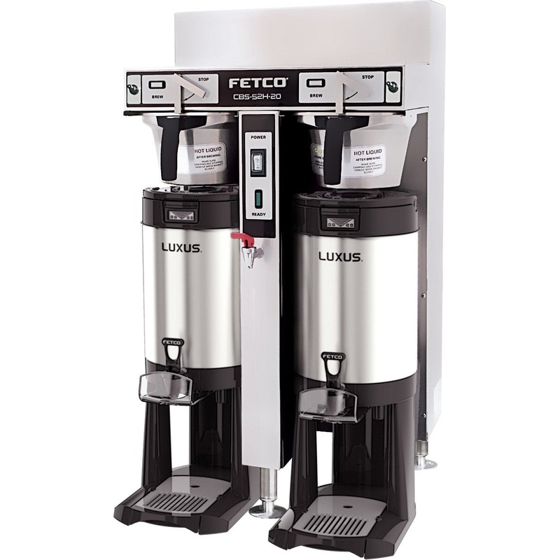 Fetco - Maritime Dual Station Coffee Brewer 3 x 2 kW (380-400V) - IP44-52H-20 (Special Order Item, ETA 3-4 Weeks)
