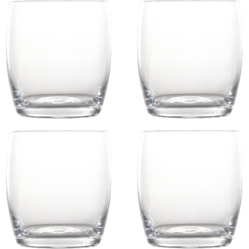 Fortessa - Gala 15 Oz Clear Short Beverage Glass, Pack of 4 - GALA.CL.4.04