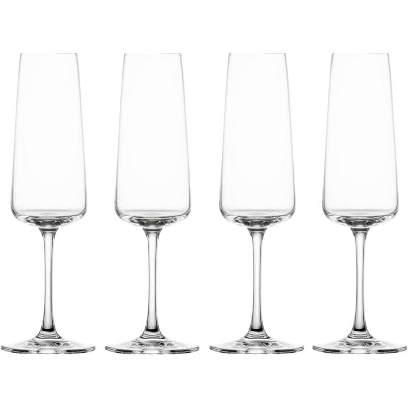 Fortessa - MioVino 8.8 Oz Champagne Flute, Pack of 4 - 0108.124052