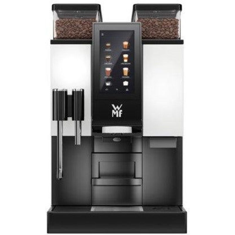WMF - 1100S Coffee Machine 1 Step with 2 Grinders + Steam Wand - 1311201222