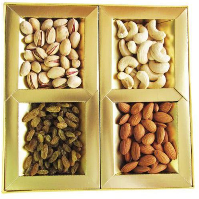 RiteBox - Assorted Colour 4 Window Nut Box, 48ea/cs (Box Only) - 100960