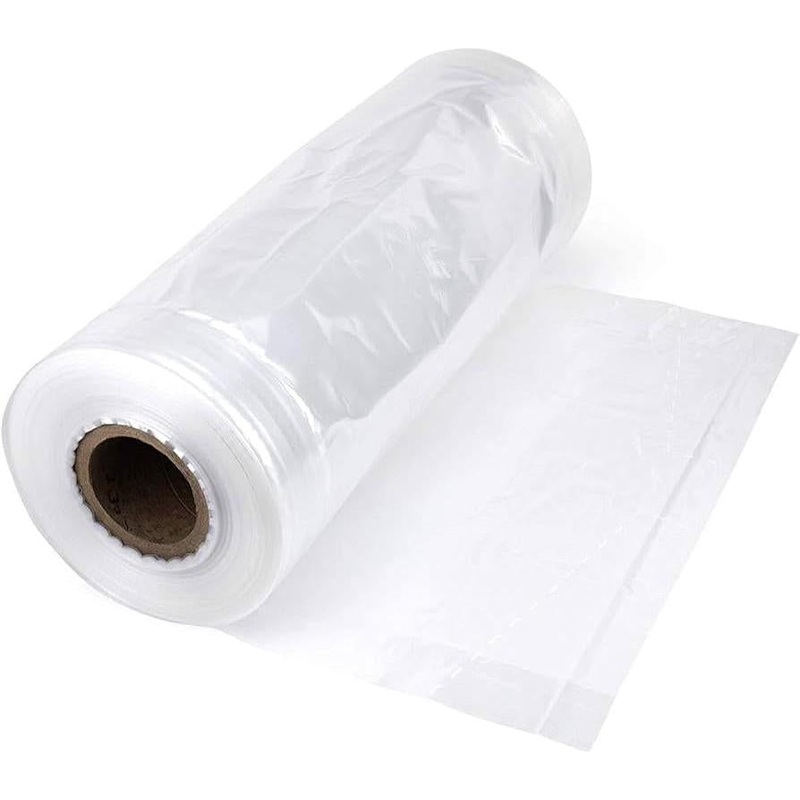 RiteSource - 25" x 15" x 30", 1 mil Clear Poly Bag/Liner, 500 bg/roll - P251530CL100FEQV