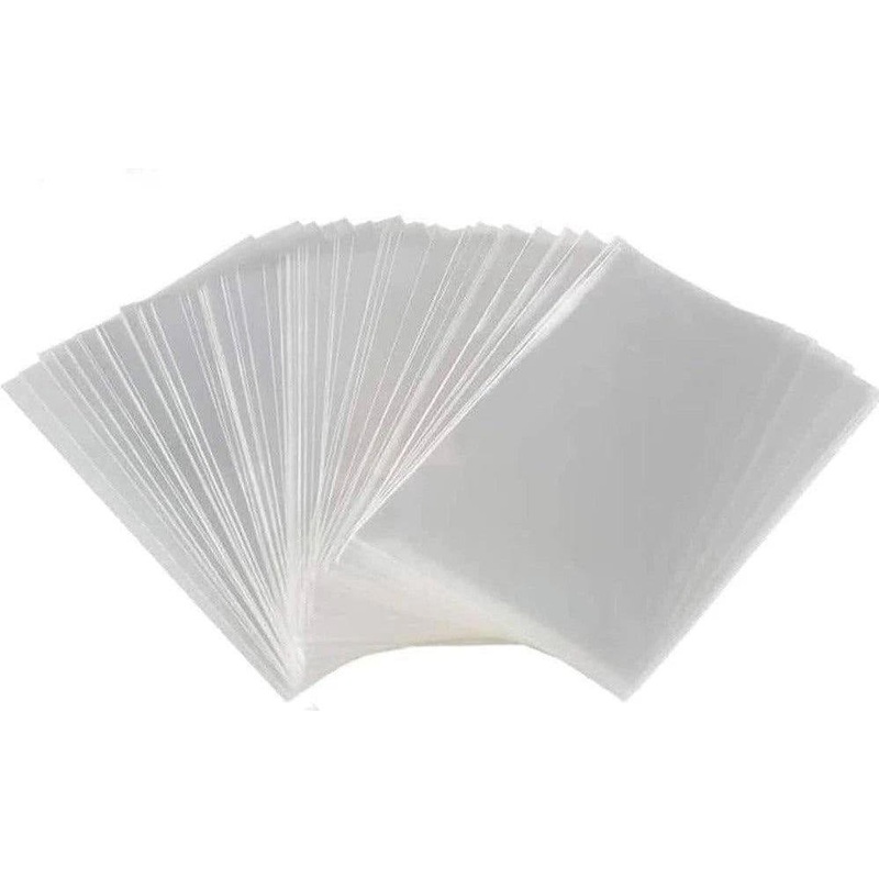RiteSource - 6" x 65" 2 Mil Thickness Wheel Flare Clear Poly Bag, 250/Rl, 2Rl/Cs - 030661