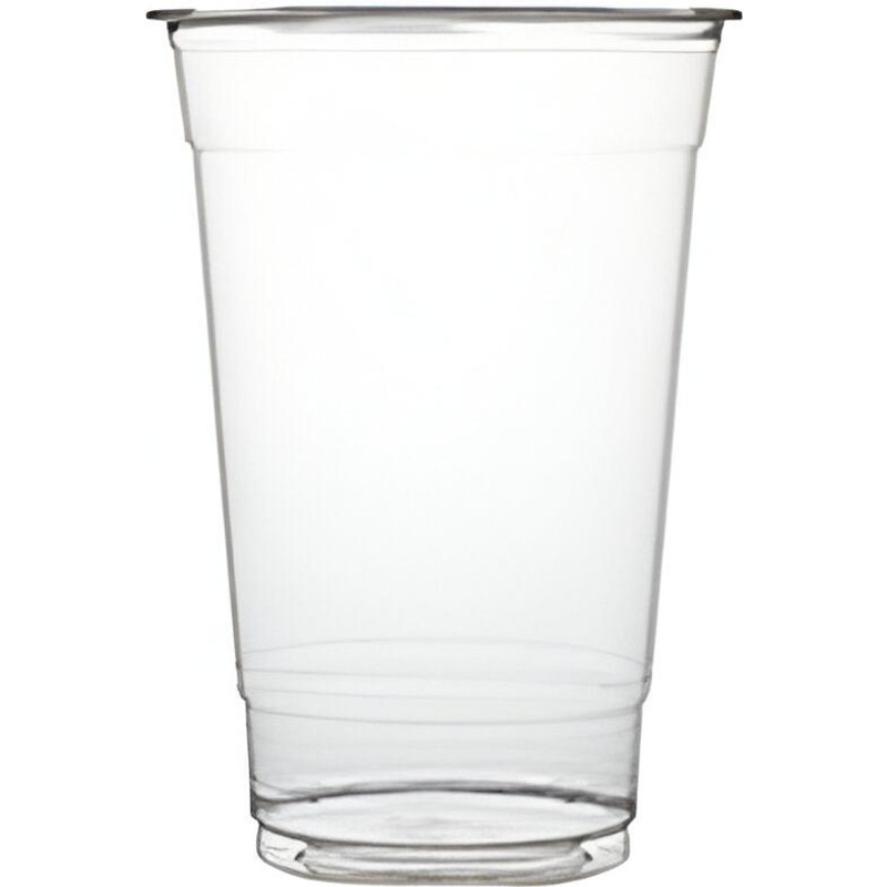 RiteWare - 24 Oz PET Cups with Use 626 Lids ROYPTLF98SS Lids, 600/cs - PTC24-D98