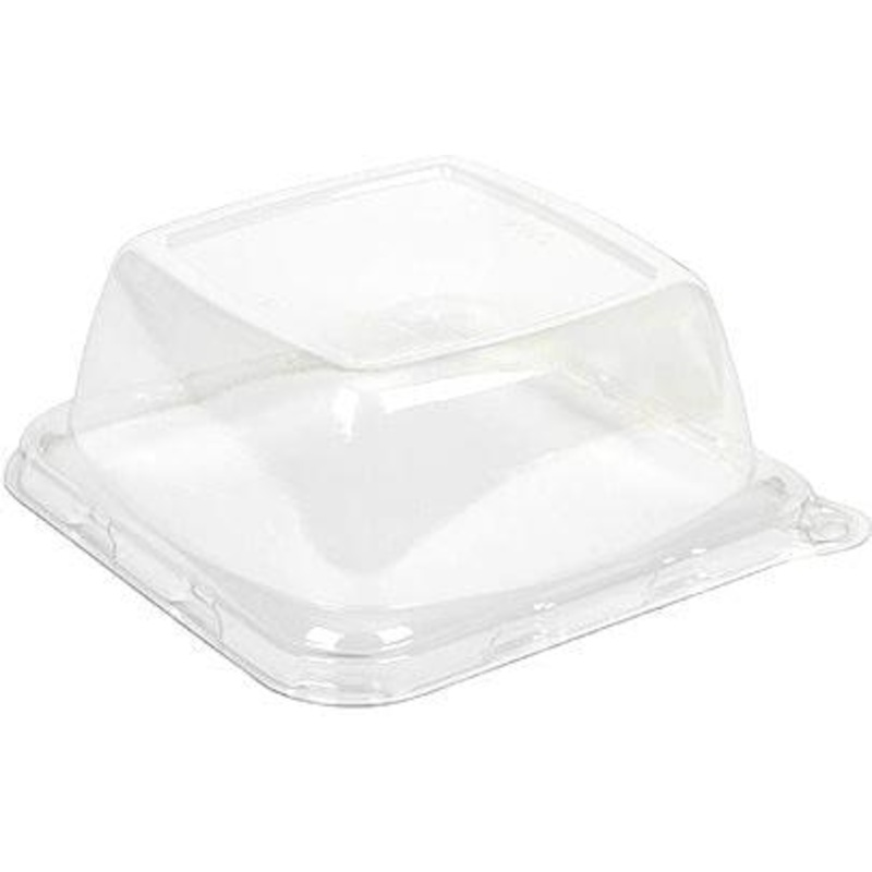 Sabert - Clear Lid for Pulp Small Sandwich Container, 300/Cs - SAB530606D300