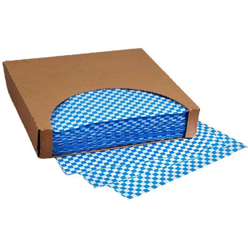 Sanfacon - 12" x 12" Chocolate Basket Liner Grease Resistant 2000/Cs, 421212/18665/46838510 Greaseproof - 182130
