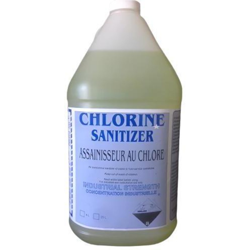 Sprakita - Chlorine Sanitizer Bottle, 4 L - SPKSP020344