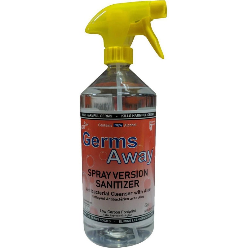 Sprakita - Germs Away Spray 12X1Lt Bottles/Cs - SPKSP0713121