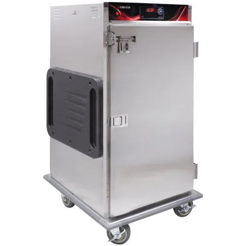 Cres Cor - 120V, 1500W Insulated 3/4 Height Stainless Steel Super-Duty Holding Cabinet - H137SUA9DSD (Pre-Order Now, ETA 7-8 Weeks)