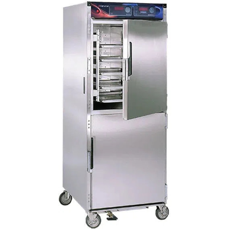 Cres Cor - 120V, 2000W AquaTemp Insulated Full Height Stainless Steel Holding Cabinet - H138WS1834D (Pre-Order Now, ETA 7-8 Weeks)