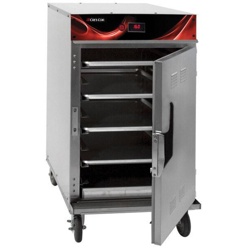 Cres Cor - 120V, 900W Insulated Half Height Holding Cabinet with Standard Controls - 1000HHSSSPLITDE (Pre-Order Now, ETA 7-8 Weeks)