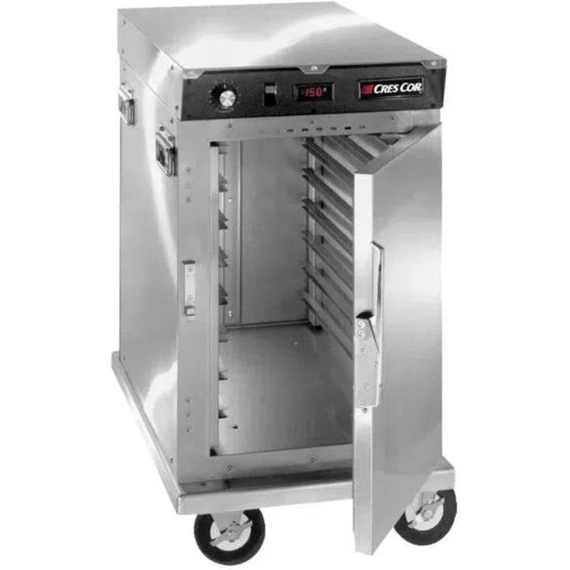 Cres Cor - 120V, 900W Insulated Half Height Stainless Steel Holding Cabinet - H339SS128C (Pre-Order Now, ETA 7-8 Weeks)