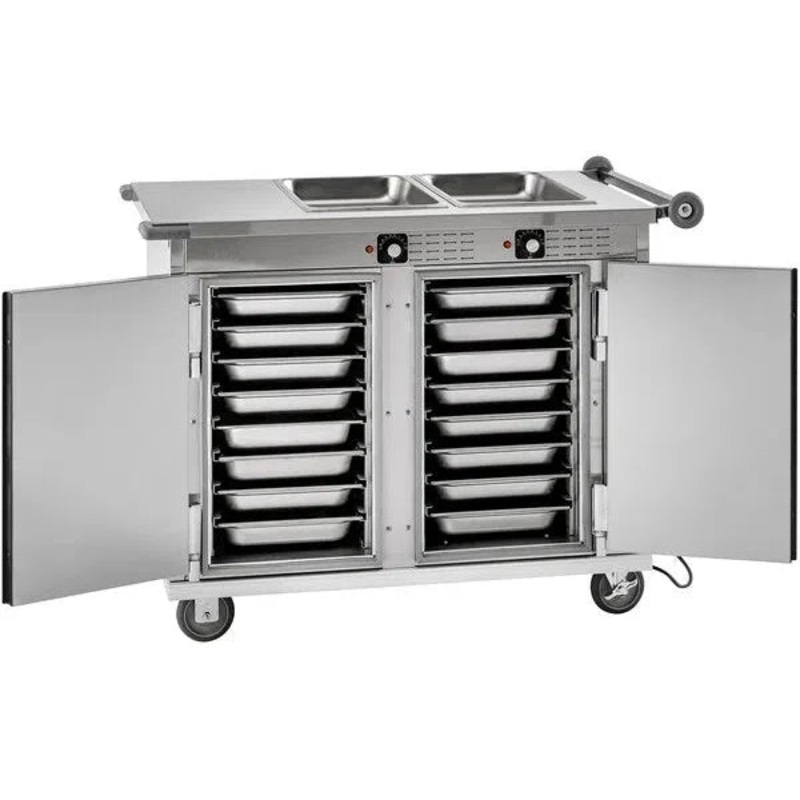 Cres Cor - 120V Insulated Mobile Serving Cart - H339264AC (Pre-Order Now, ETA 7-8 Weeks)