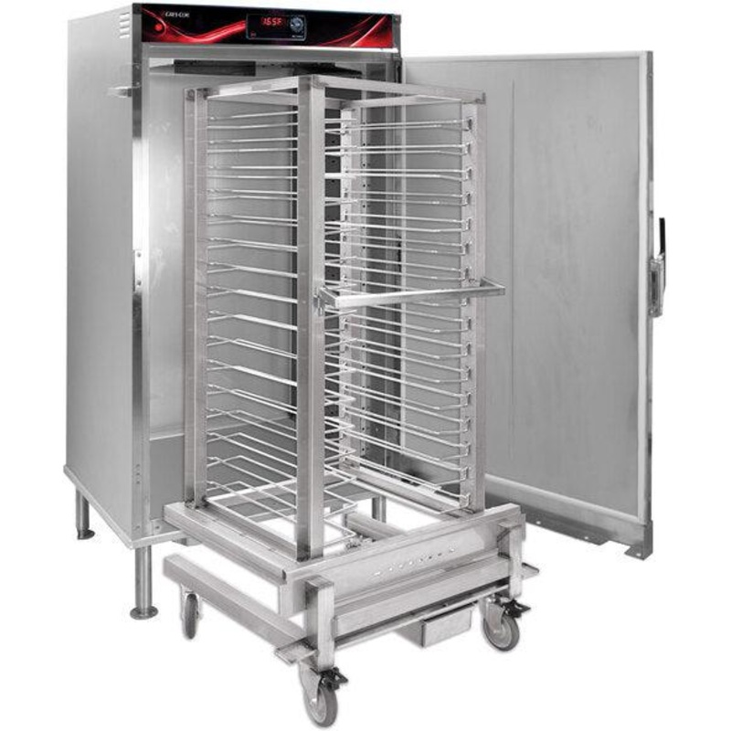 Cres Cor - 208V, 3000W Insulated Full Height Stainless Steel Roll-In Holding Cabinet with Roll-In Rack - RHUA16D (Pre-Order Now, ETA 7-8 Weeks)