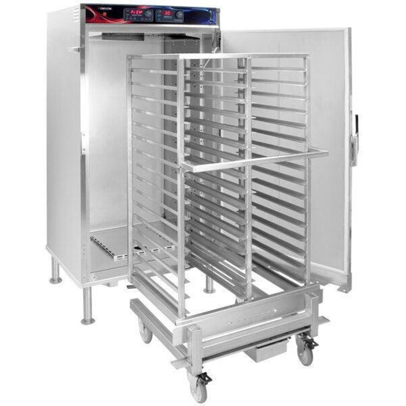 Cres Cor - 208V/3Ph Roll-In AquaTemp Retherm Heat-N-Hold Oven with Basket Rack - RR1332WDE (Pre-Order Now, ETA 7-8 Weeks)