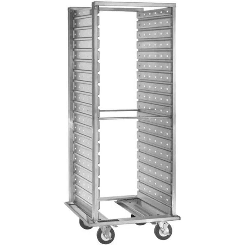 Cres Cor - 38 Pan Aluminum Food Pan Roll-In Refrigerator Rack with Corrugated Perforated Sidewalls - 2081240C (Pre-Order Now, ETA 7-8 Weeks)
