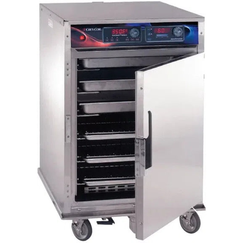 Cres Cor - Half Height Roast-N-Hold Convection Oven with Standard Controls, Universal Angles, and AquaTemp System, 240V, 3 Phase, 4700W - CO151HWUA6DE (Pre-Order Now, ETA 7-8 Weeks)