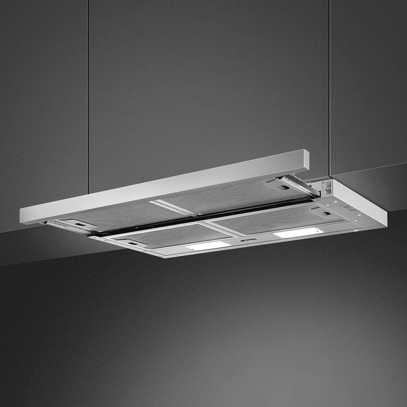Smeg - Universal 30" Slide Out Hood, 300 CFM - KSET30XU