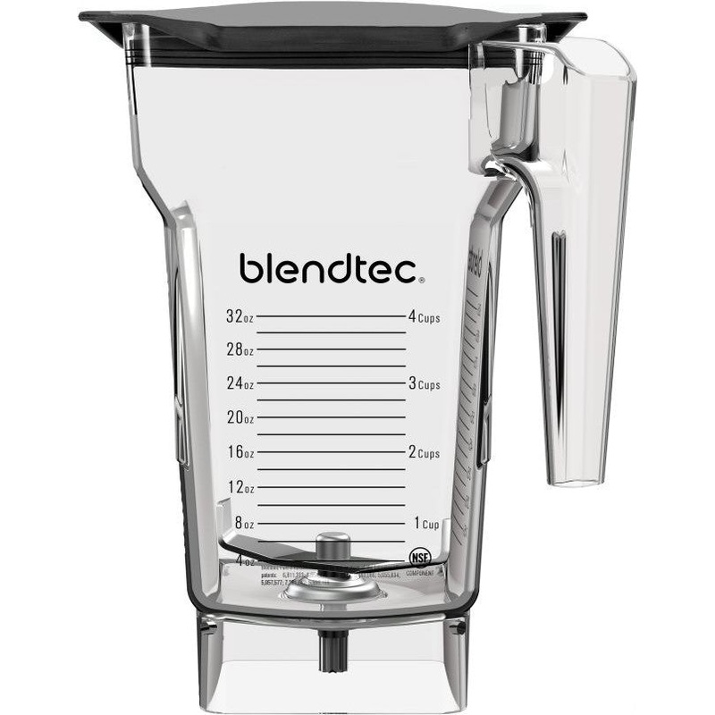 BlendTec - 75 Oz FourSide Blender Jar with Soft Lid, Pack of 5 - 40-711-02
