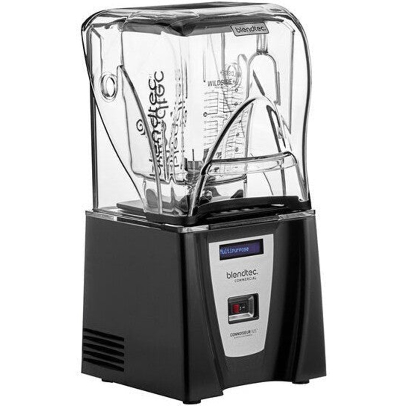BlendTec - Connoisseur 825 3.8 HP Blender with Sound Enclosure and 90 Oz WildSide+ Jar - C825C11Q-A1DA1D