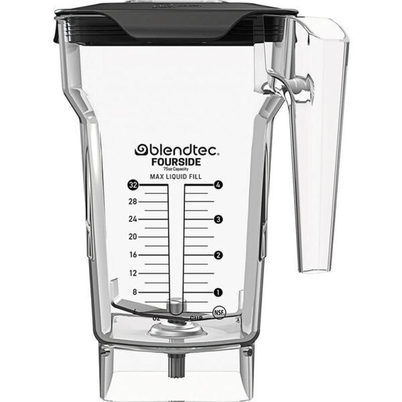 BlendTec - FourSide 75 Oz Clear Jar with Latching Lid, Pack of 10 - 40-712-01