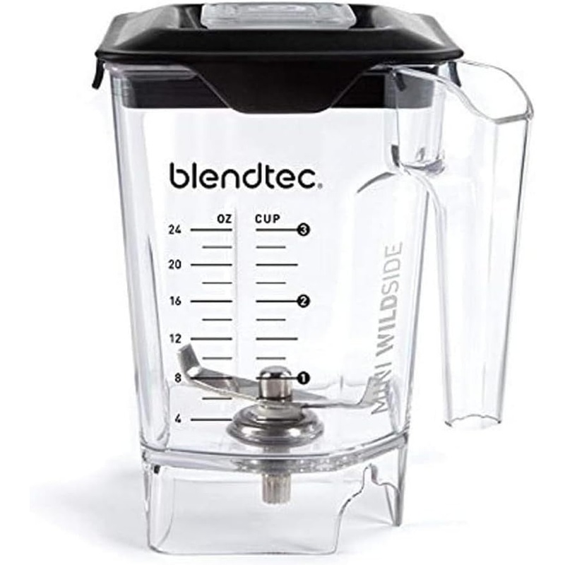BlendTec - Mini WildSide 24 Oz Clear Jar with Latching Lid - 40-642-60