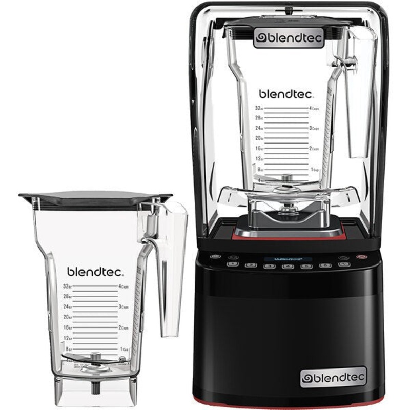 BlendTec - Stealth 885 3.8 HP Blender with Sound Enclosure and 2x75 Oz FourSide Jars - S885C2901-B1GB1A